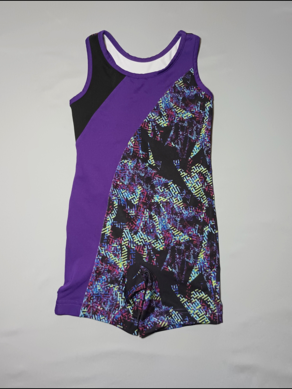 Danskin Now Girls' Purple Athletic Leotard
